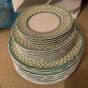 Dining plates—carefully used!